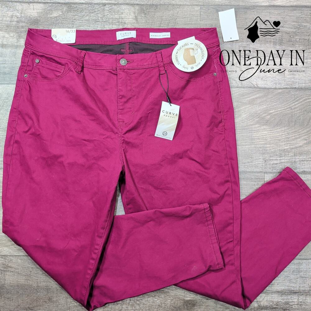 Curve Appeal Minimalist Jegging Jeans Size 16
